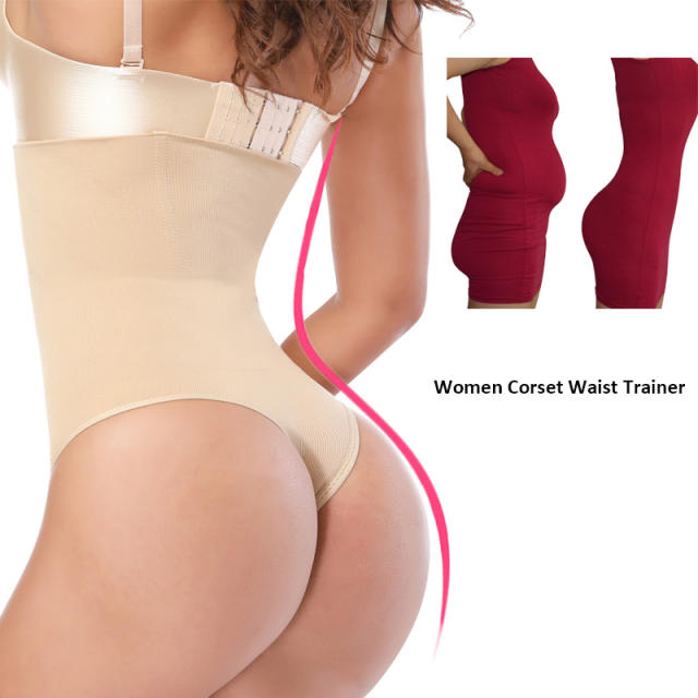 Women High Waist Trainer Body Shaper Panties Tummy Belly Control