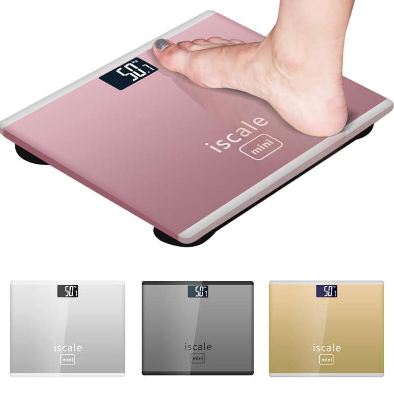 Body Weight Scales Pink Bathroom Scale Floor Digital Scale Weight