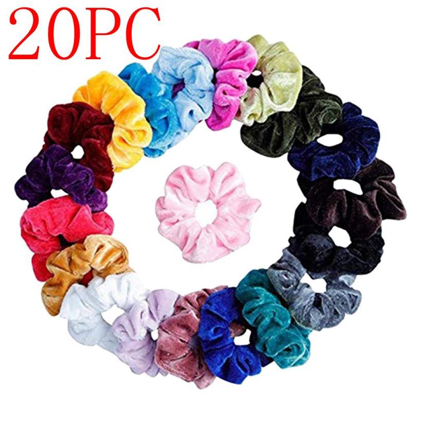 Plain Hair Bands 20 Pack, Hair bands & Scrunchies