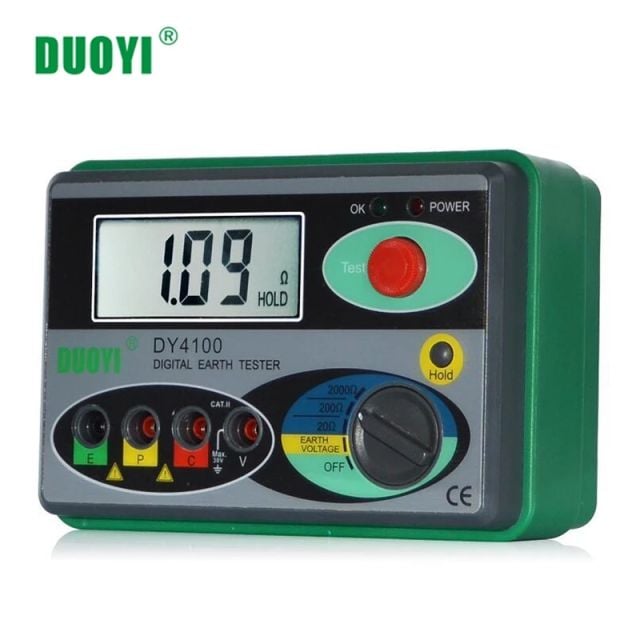 DUOYI DY4100 Megger Meter Resistance Tester Digital Megohmmeter