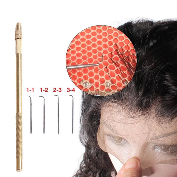 korean lace wig ventilation needles for