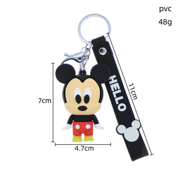 Disney Mickey Mouse Coin Purse Cartoon Donald Duck PU Waterproof Card  Holder Coins Bag Student Meal Card Package with Keychain - AliExpress
