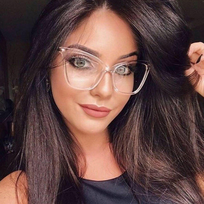 square cat eye glasses