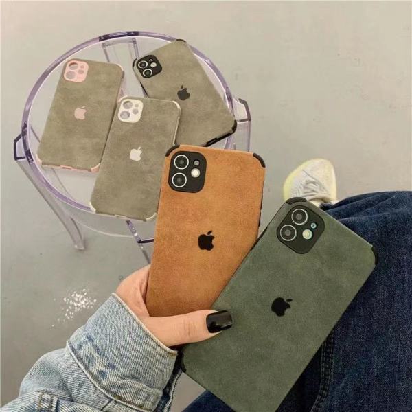 Universal Dual Phone Leather Case Retro Simple Style Straight Leather Pouch  For Iphone 11 Pro Max Xs Max Xs Xr Dual-layer Pouch - Mobile Phone Cases &  Covers - AliExpress