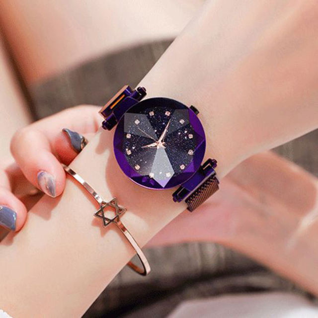 Luxury women watches ladies magnetic starry sky clock fashion diamond female quartz wristwatches relogio feminino zegarek damski best sale