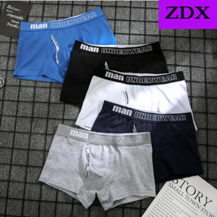 Boxer Mens Underwear Men Cotton Underpants Male Pure Men Panties