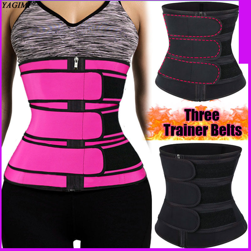 3 belt waist trainer
