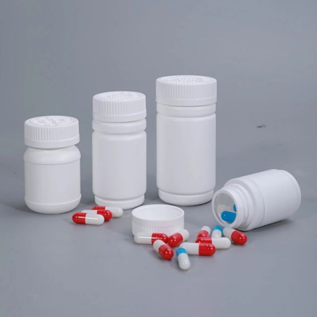 10pcs Pill Bottles Portable Plastic Medicine Bottles Tablet