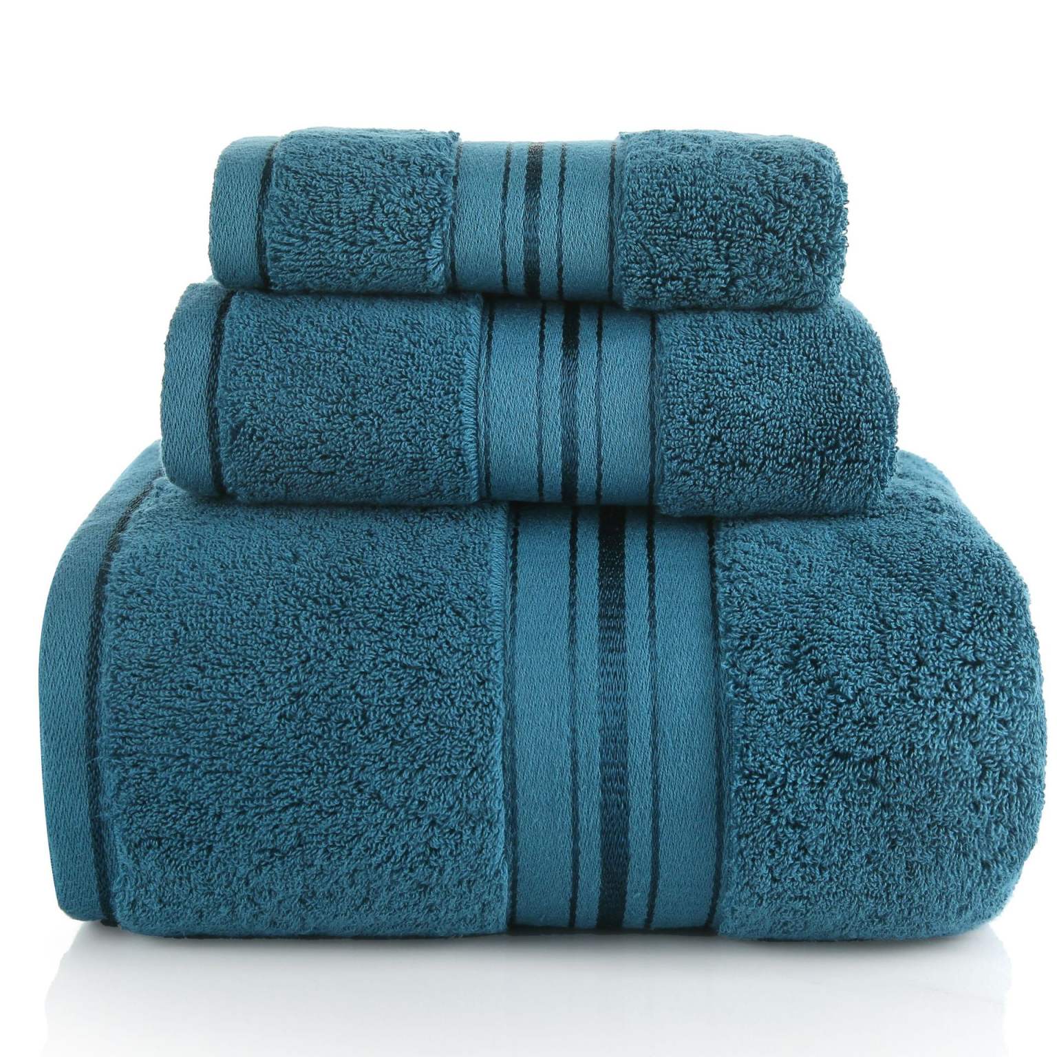 3 pcs Bath towel set cotton soft super absorbent towel face/thick and large  bath towel bathroom hotel towels bathroom set