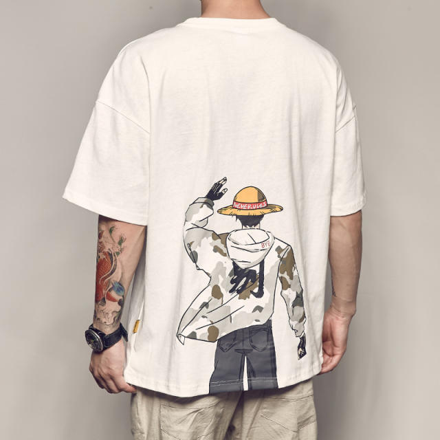 ★WAIKEI★ Cloud illustration short sleeve t-shirt white YKB Designer fashion, Seoul-fully created | W Concept