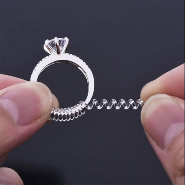 Jewelry Tools Based Spiral Ring Size Adjuster Guard Tightener