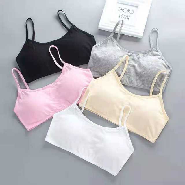 3pcs/lot Bra for Girls 12 years Underwear Tops for Teens XS