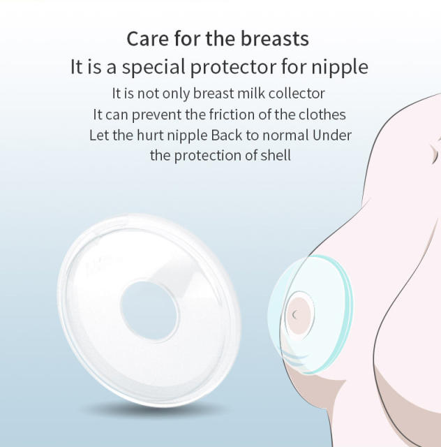 Reusable Breast Shell Breast Milk Collectors Nipple Shield and Milk Catcher  BPA Free Milk Saver For Breastfeeding