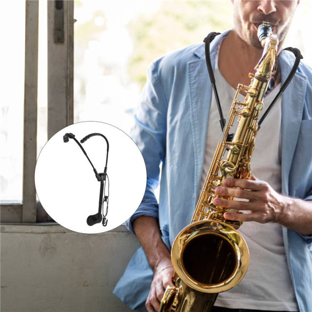 Saxophone Neck Strap Universal Adjustable Shoulder... - Grandado