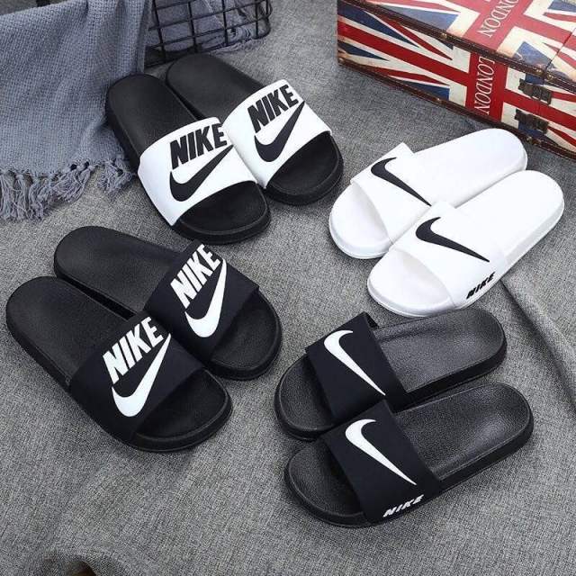 Nike deals couple slippers