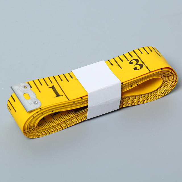 3 Meters Double-scale Yellow Sewing Tailor Measure Thick Soft