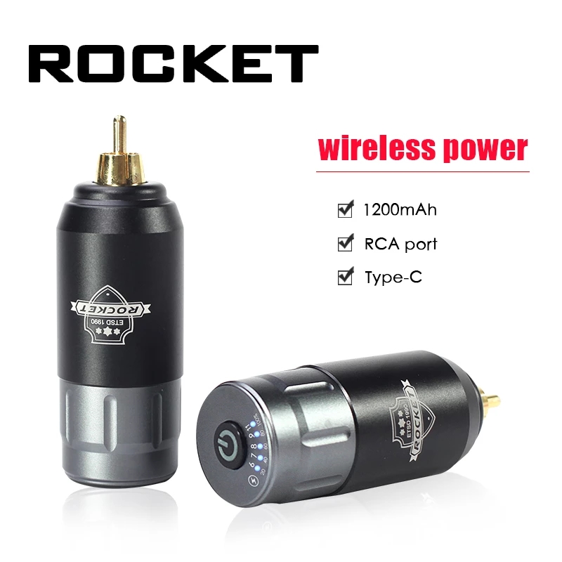 New RCA Wireless Tattoo Battery Pack Power Supply Adapter For Rotary  Machine Pen | eBay