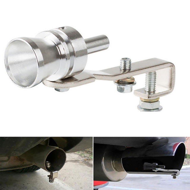 18mm Motorbike Car Exhaust Turbo Whistle Universal Car Turbo Sound  Simulator Muffler for Motorcycle and Car Accessories