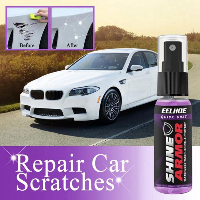 Car Coating Spray Automobile Ceremic Coating Agent Auto Waterless Car Wash  Quick Scratche Paint Repair Protection