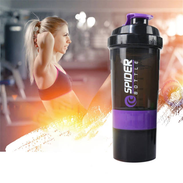 Water Bottle Mixing Shaker Proteine Gym Portable Whey Protein