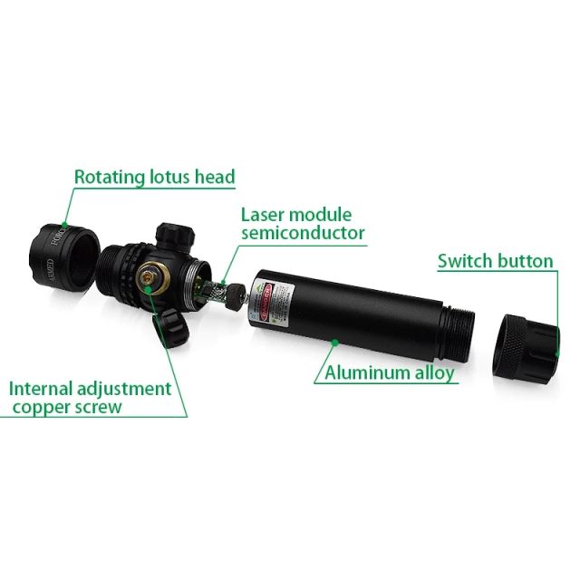 803 green laser sight laser sight, adjustable up and down