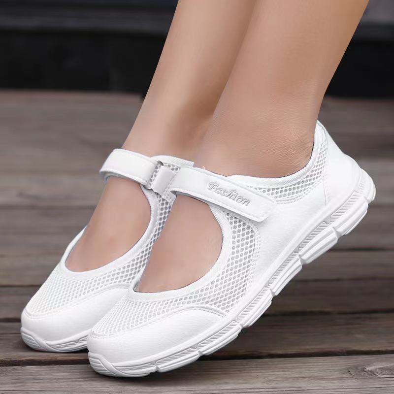 New Women Flats 2022 Spring Summer Ladies Mesh Flat Shoes Women Soft  Breathable Sneakers Women Casual Shoes Zapatos De Mujer