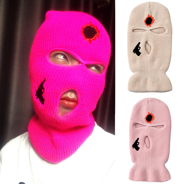 帽子 MASU MULTI STRIPE BALACLAVA(PINK) MASU(エムエーエスユー)のMULTI STRIPE BALACLAVA PINKの通販