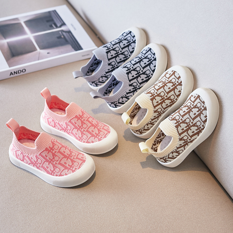 Children's Place Denim & Leather Baby Shoes