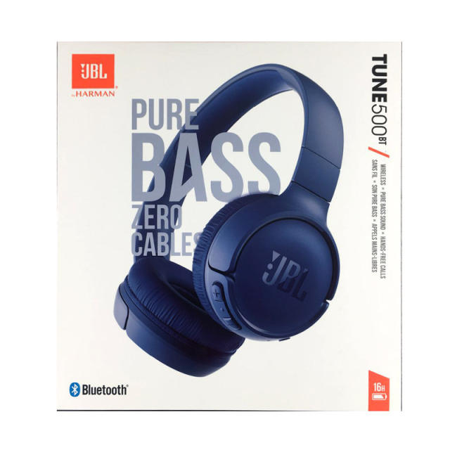 JBL T500BT wireless bluetooth headset is suitable for running