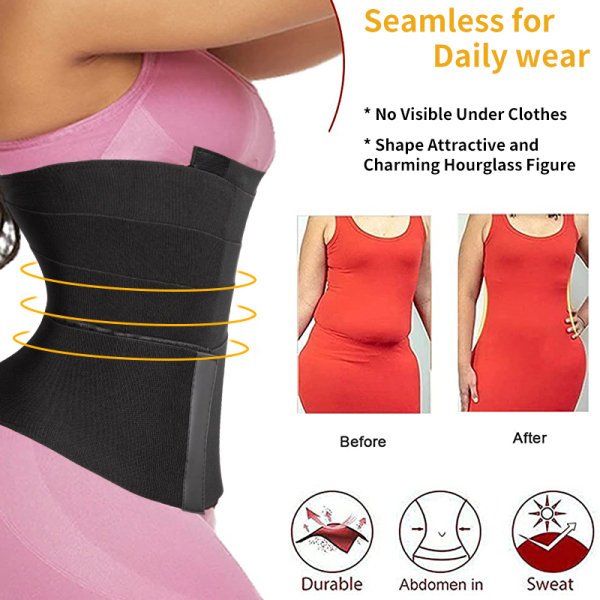 Snatch Me up Bandage Wrap Waist Trainer Shaperwear Belt Women Slimming Tummy  Belt Corset Top Stretch Bands Cincher Body Shaper - China Women Shapers and  Women Shaepwears price