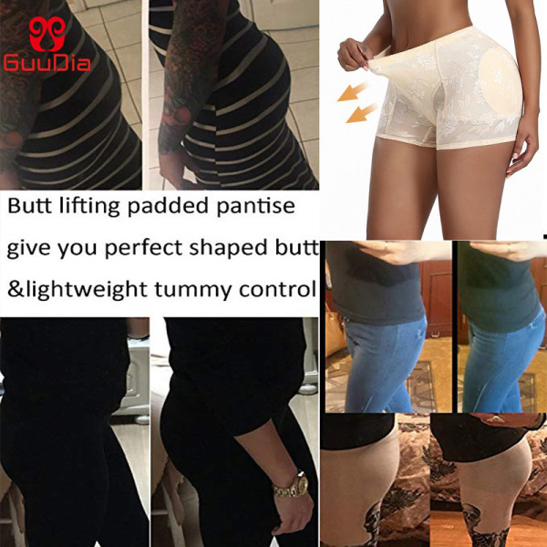 Hip Shapewear Bodysuit Women Hip Enhancer Butt Lifter Panties with Padded Body  Shaper Push Up Panties