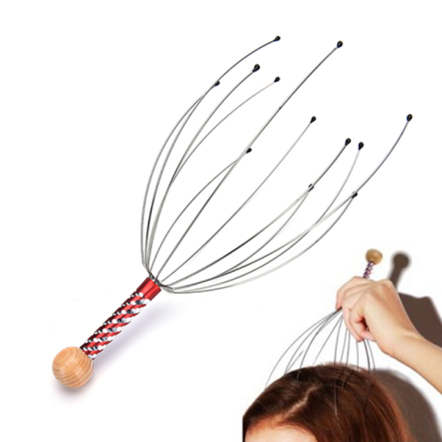 1x Head Scalp Massager Massage Headache Relief Tension Relaxation Relieve  Stress