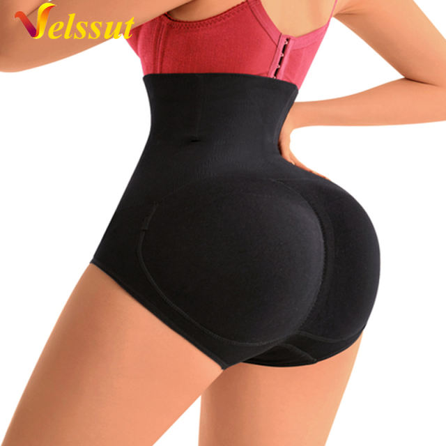 Womens Fake Ass Butt Lifter Pant Seamless Shapewear Hip Enhancer Booty Pad  Push Up Underwear Butt Buttocks Body Shaper