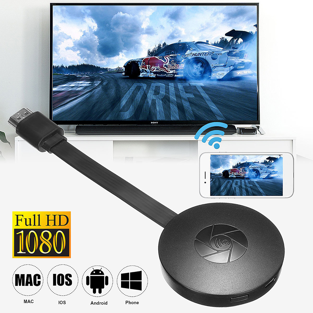 TV Stick MiraScreen G2 L7 for Google Chromecast 2 Chrome Cast Support HDMI Miracast HDTV Display Dongle