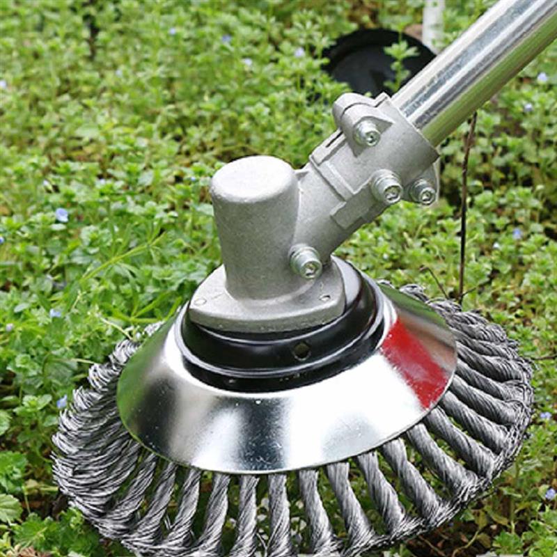 Garden weed brush discount mower