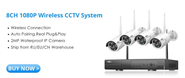 Hisseu 8CH Wireless CCTV System