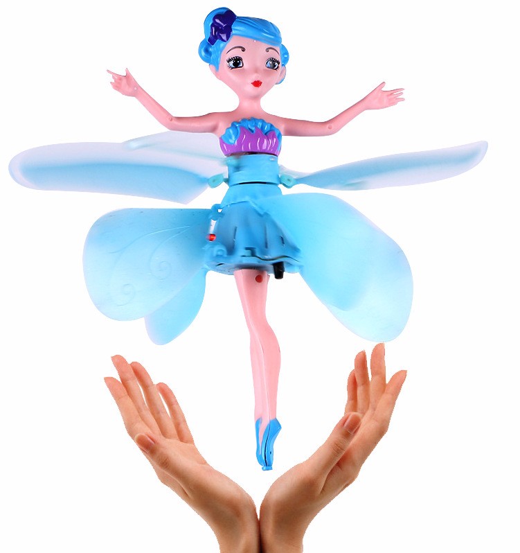 Flying Angel Doll Toy Infrared Induction Control Remote Creative Gift Drone 