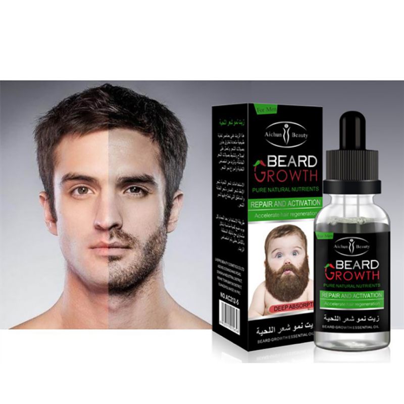 Buy 100 Natural Organic Men Beard Growth Oil Beard Wax Balm Hair
