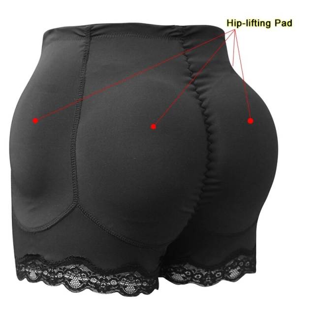 KUIZAP Women Premium Butt Lifter Panties Seamless Big Hip Pads