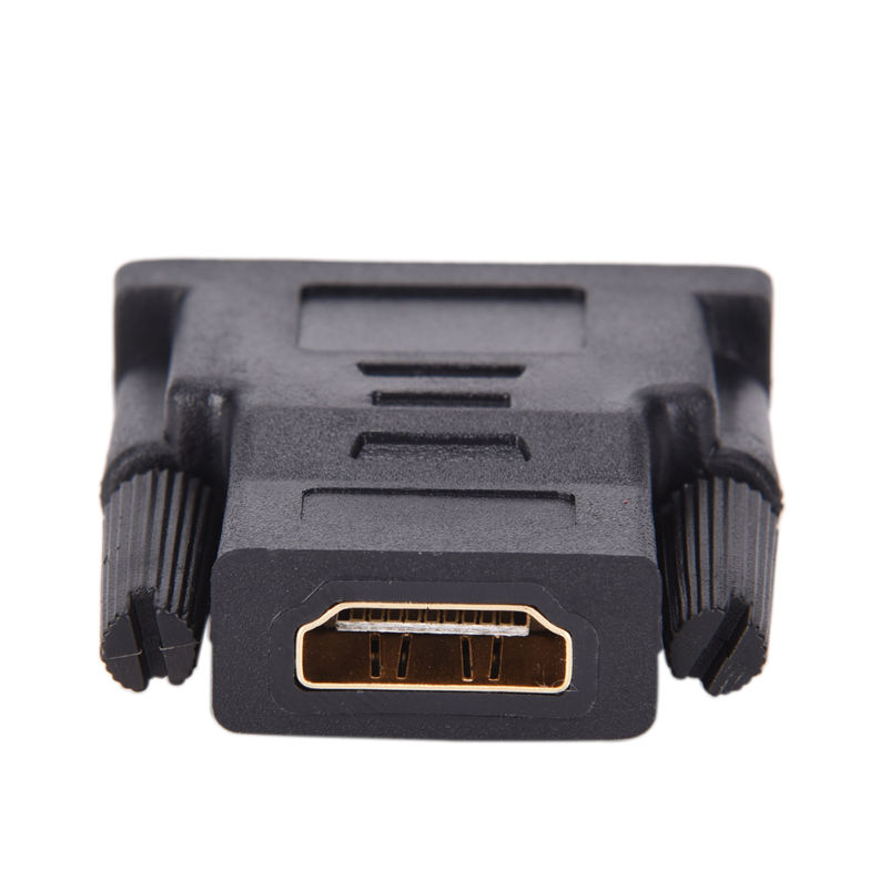 HDMI Male to DVI-D 24+1 Pin Female M-F Adapter Converter for HDTV LCD  Monitor