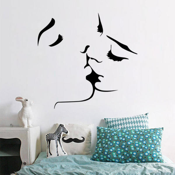 Kiwistar Cavallo Linee Adesivo in 6 Dimensioni – Wall Sticker Wall Sticker, 80_Braun, 60 x 42 cm