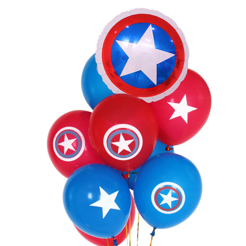 Buy Marvel Avengers Foil Balloons Captain America Shield Balloon