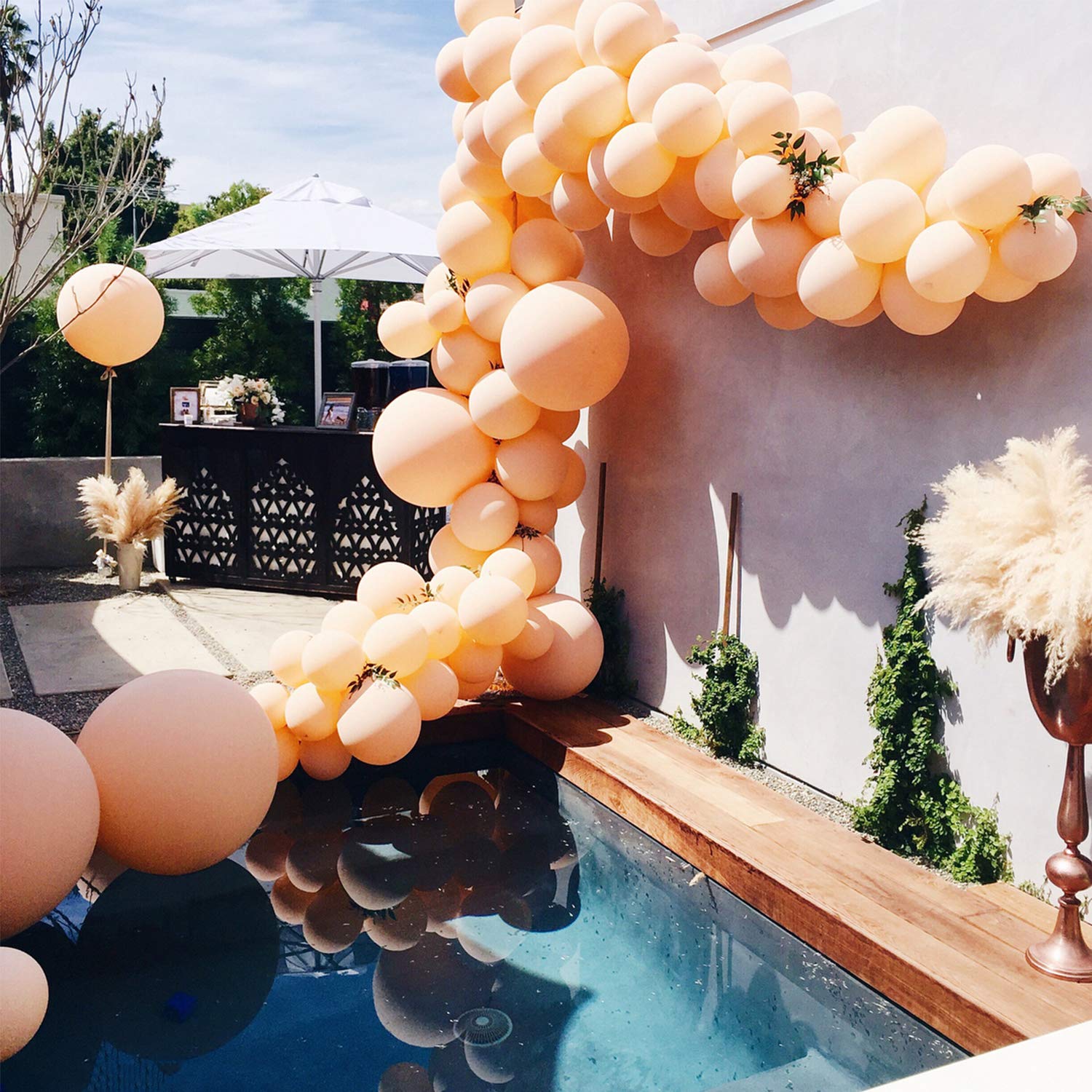 Buy Peach Balloons 50pcs 10 Matte Balloon Peach Balloons Blush