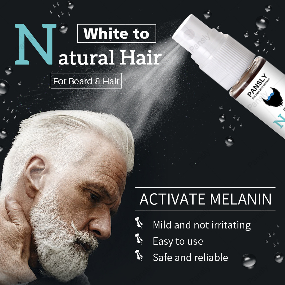 Buy Pansly Herb Gray White Hair Spray Liquid Treament Oil Change