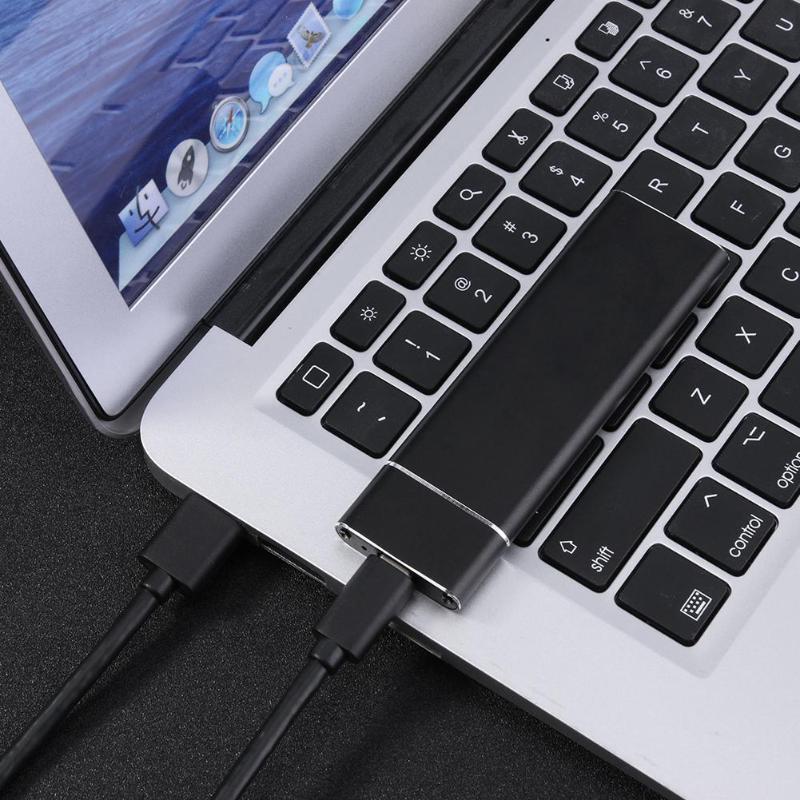 3.1 Type C External Drive Enclosure Case w// UASP M.2 NGFF SATA SSD to USB 3.0