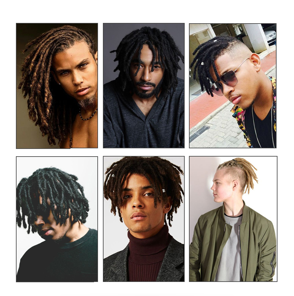 Buy Dalin Handmade Dreadlocks Hair Extensions Black Dreads 15cm
