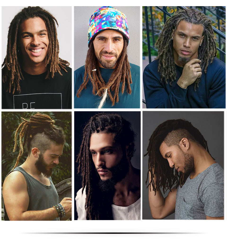 Buy Dalin Short Dreads Handmade Dreadlocks Extensions Black 12
