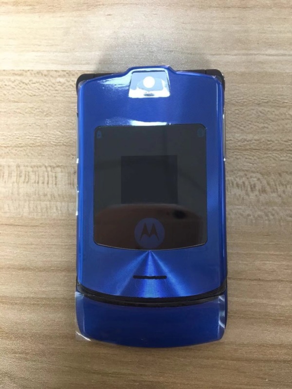 Original Motorola RAZR V3 MP4 Unlocked GSM 850/900/1800/1900 Flip Mobile  Phone
