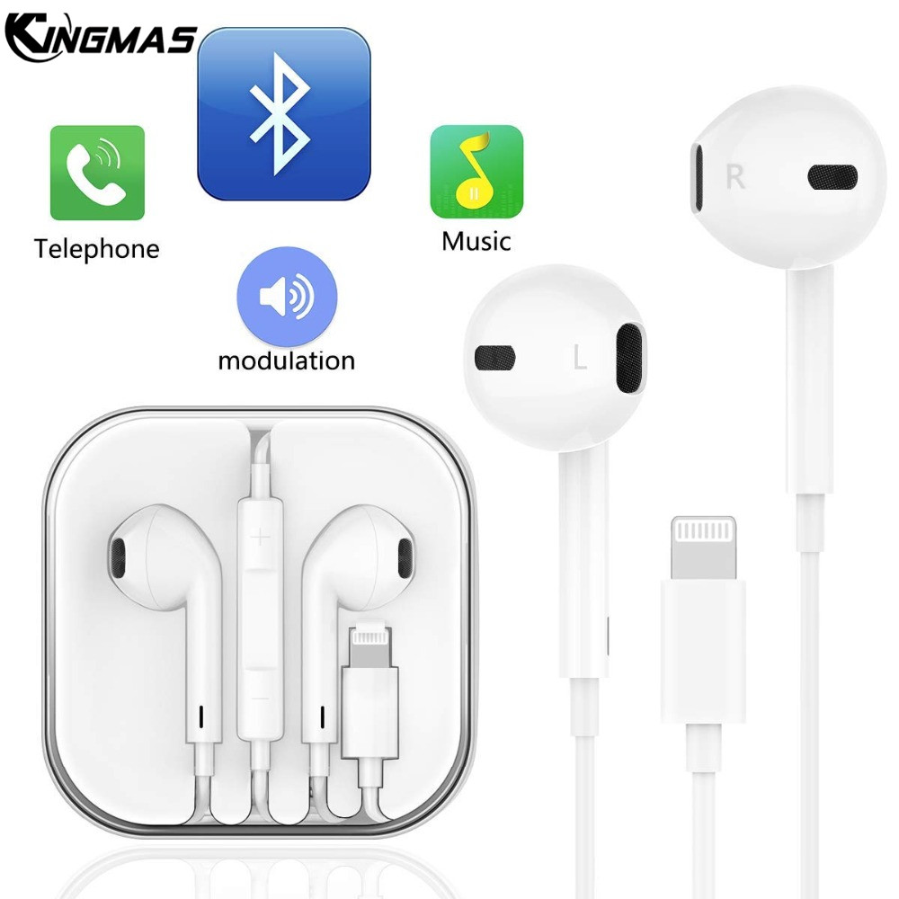 Iphone 8 wired headphones hot sale