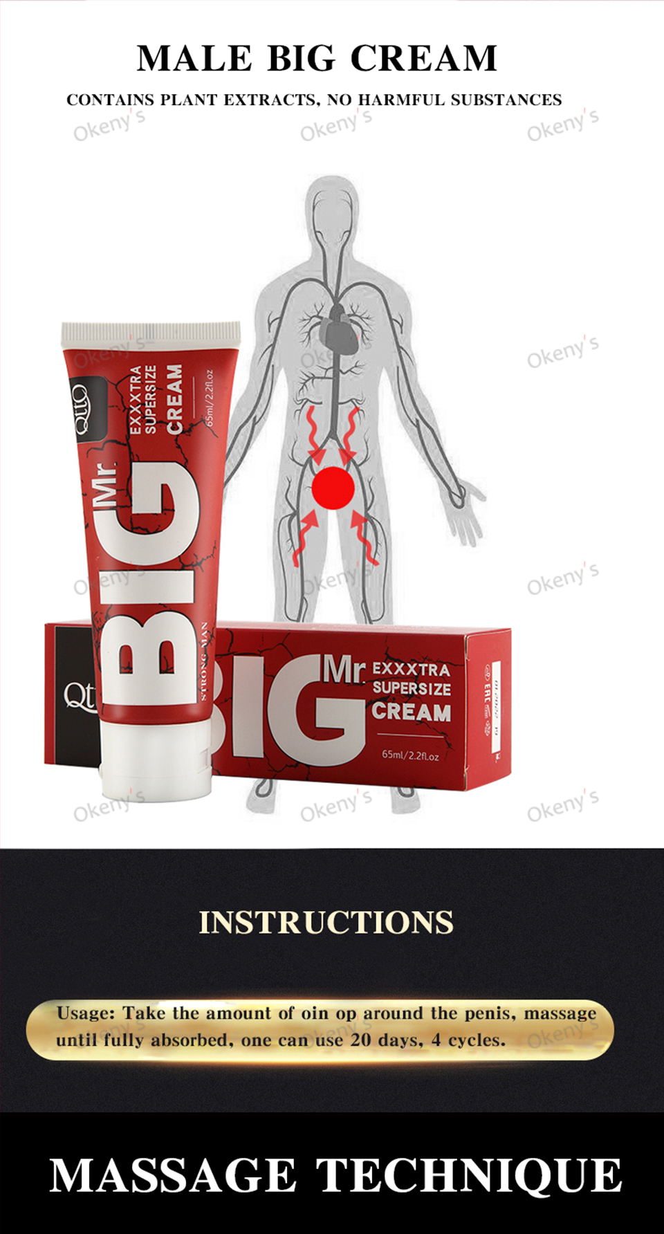 Mr Big Penis Enlarge Cream